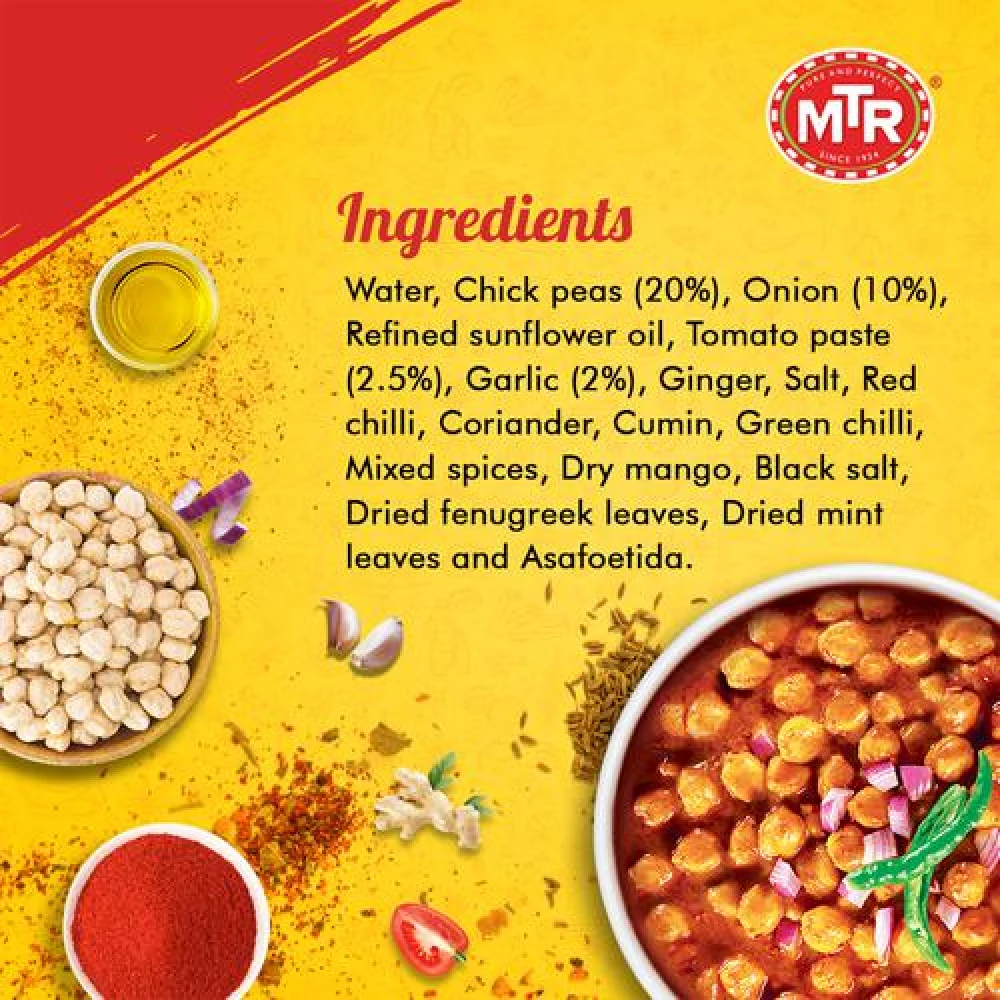 MTR Ready To Eat - Chana Masala, 300 g-3.webp